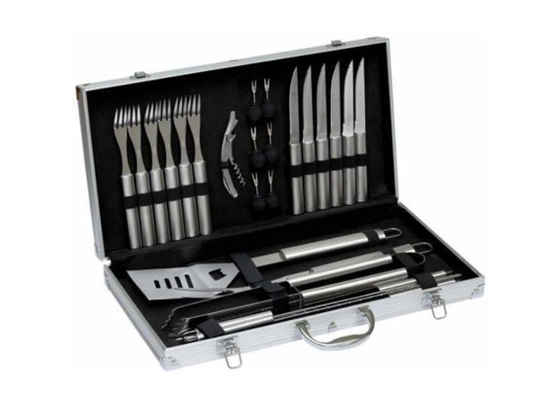 Barbecue tool set 27 pieces
