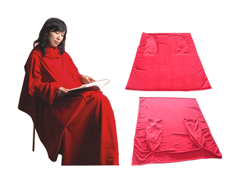CORAL FLEECE TV BLANKET