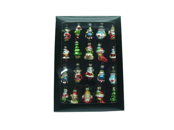 S/20 glass ornament  set